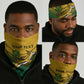 Custom South Africa Rugby Neck Gaiter Springboks Go Champions African Pattern LT14