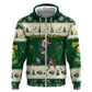 Custom South Africa Rugby Christmas Hoodie Geseende Kersfees Springboks African Pattern