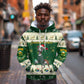 Custom South Africa Rugby Christmas Hoodie Geseende Kersfees Springboks African Pattern