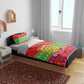 Personalised Eritrea Christmas Bedding Set Eritrean Olive Santa Claus Merry Xmas