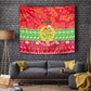 Personalised Eritrea Christmas Tapestry Eritrean Olive Santa Claus Merry Xmas