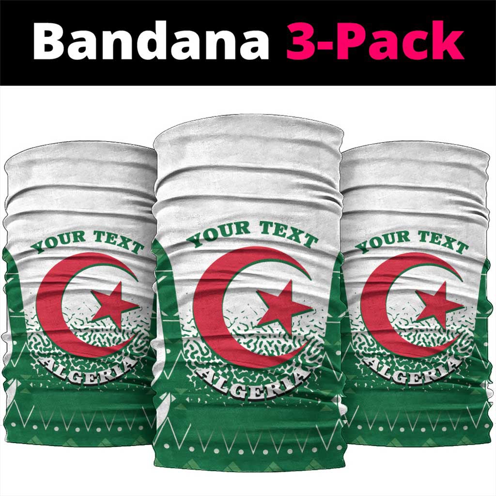 Personalized Afro Algeria Neck Gaiter Coat Of Arms African Pattern LT14
