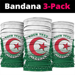Personalized Afro Algeria Neck Gaiter Coat Of Arms African Pattern LT14