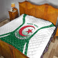Personalized Afro Algeria Quilt Coat Of Arms African Pattern