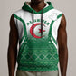Personalized Afro Algeria Sleeveless Hoodie Coat Of Arms African Pattern - African Pride