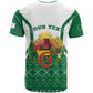 Personalized Afro Algeria T shirt Coat Of Arms African Pattern