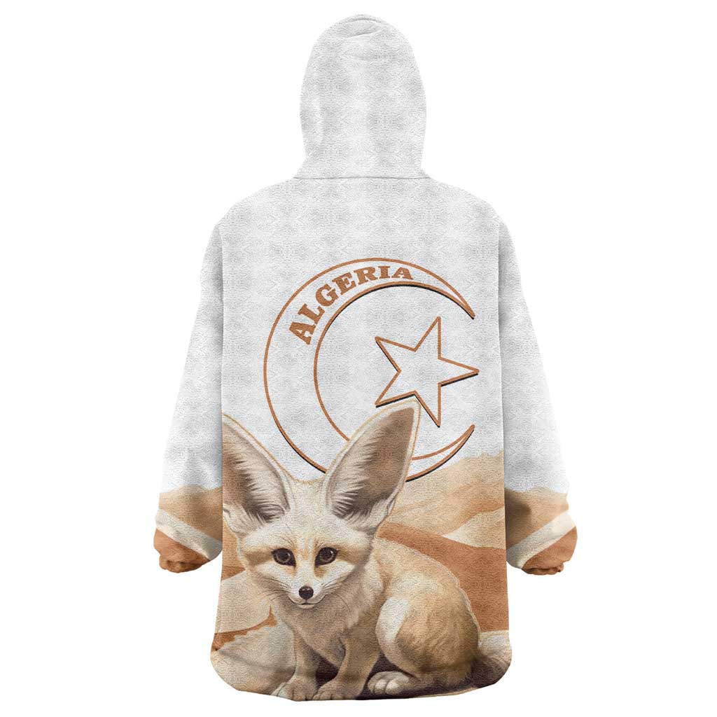 Afro Algeria Fennec Fox Kid Wearable Blanket Hoodie Algerian Sahara Vulpes zerda