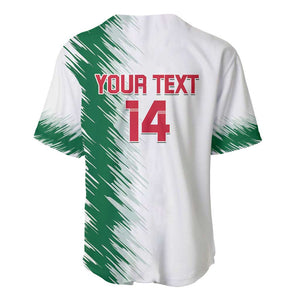 Custom Algeria Football Baseball Jersey Go The Greens
