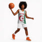 Custom Algeria Football Basketball Jersey Go The Greens - African Pride