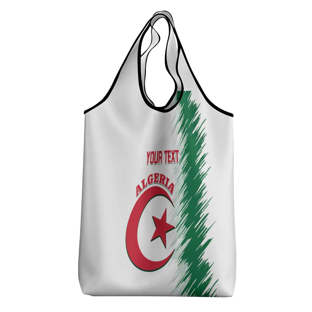 Custom Algeria Football Grocery Bag Go The Greens