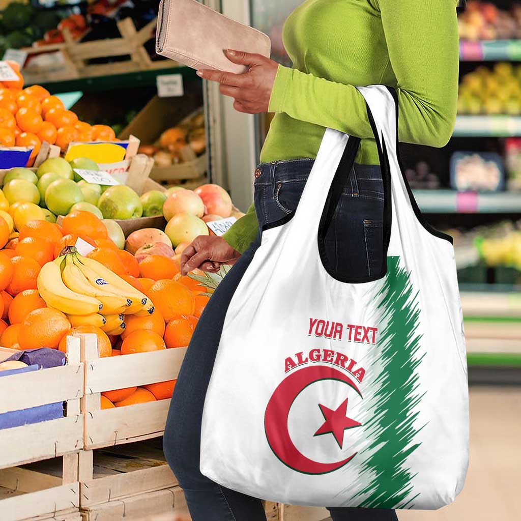 Custom Algeria Football Grocery Bag Go The Greens