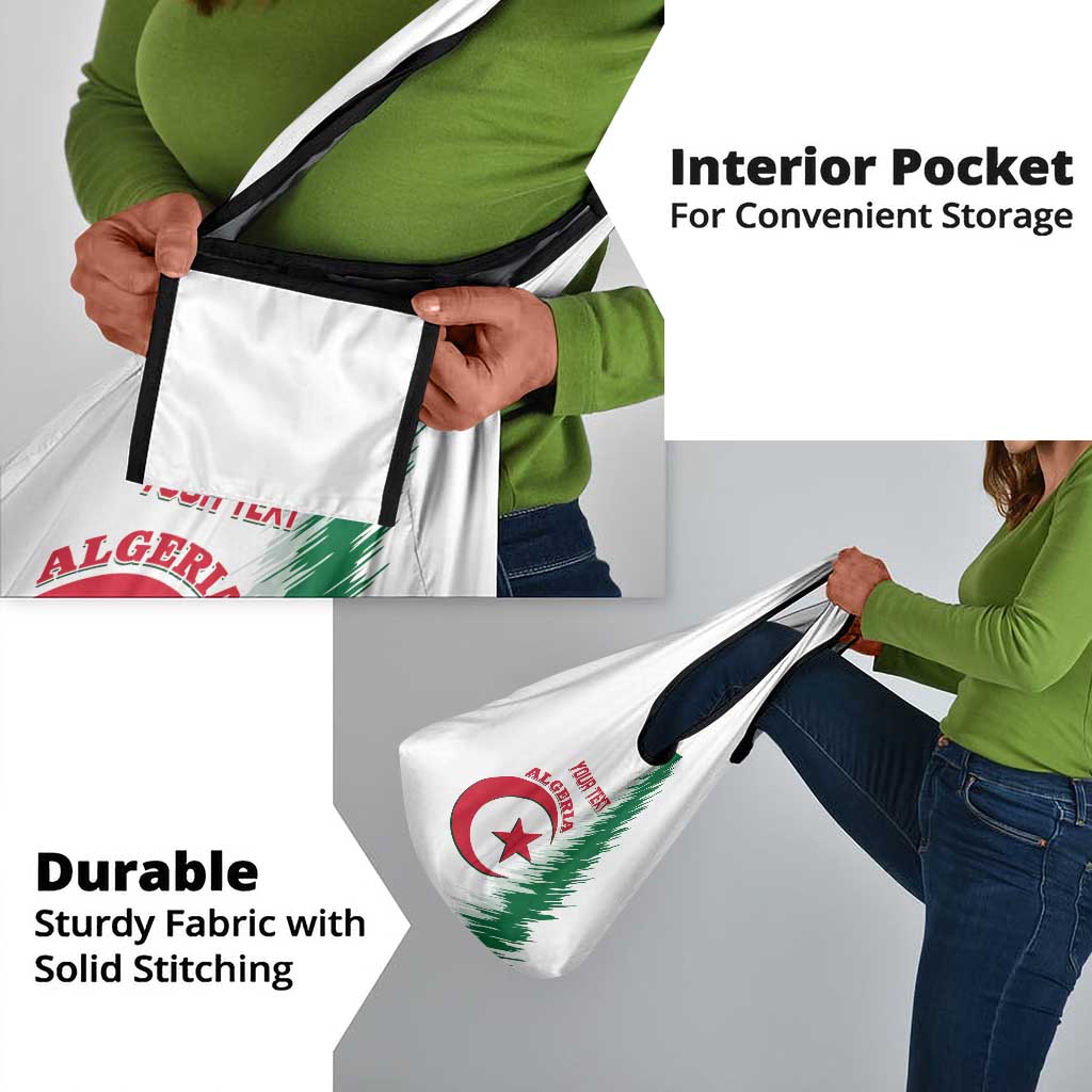 Custom Algeria Football Grocery Bag Go The Greens