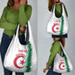 Custom Algeria Football Grocery Bag Go The Greens