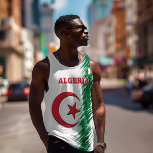 Custom Algeria Football Men Tank Top Go The Greens
