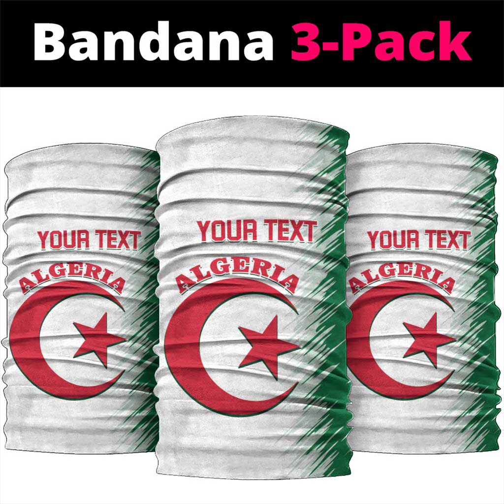 Custom Algeria Football Neck Gaiter Go The Greens LT14