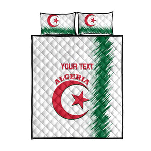 Custom Algeria Football Quilt Bed Set Go The Greens