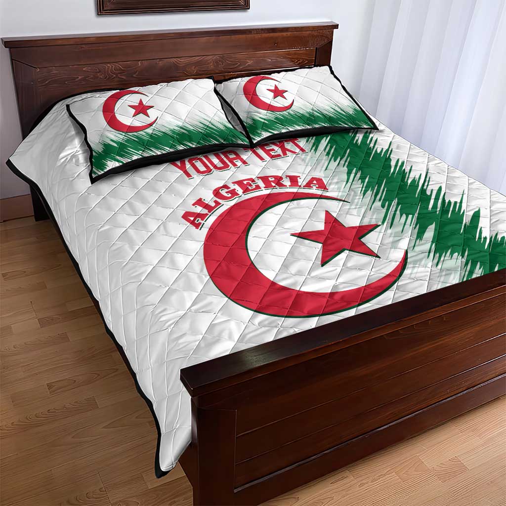 Custom Algeria Football Quilt Bed Set Go The Greens