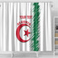 Custom Algeria Football Shower Curtain Go The Greens