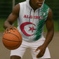 Custom Algeria Football Sleeveless Zip Hoodie Go The Greens - African Pride