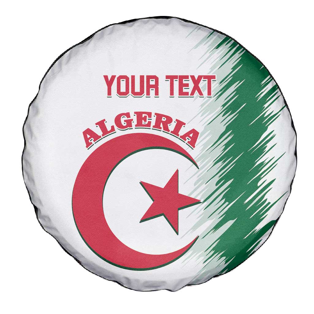Custom Algeria Football Spare Tire Cover Go The Greens
