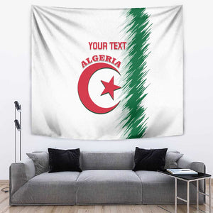 Custom Algeria Football Tapestry Go The Greens