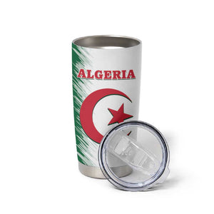 Custom Algeria Football Tumbler Cup Go The Greens