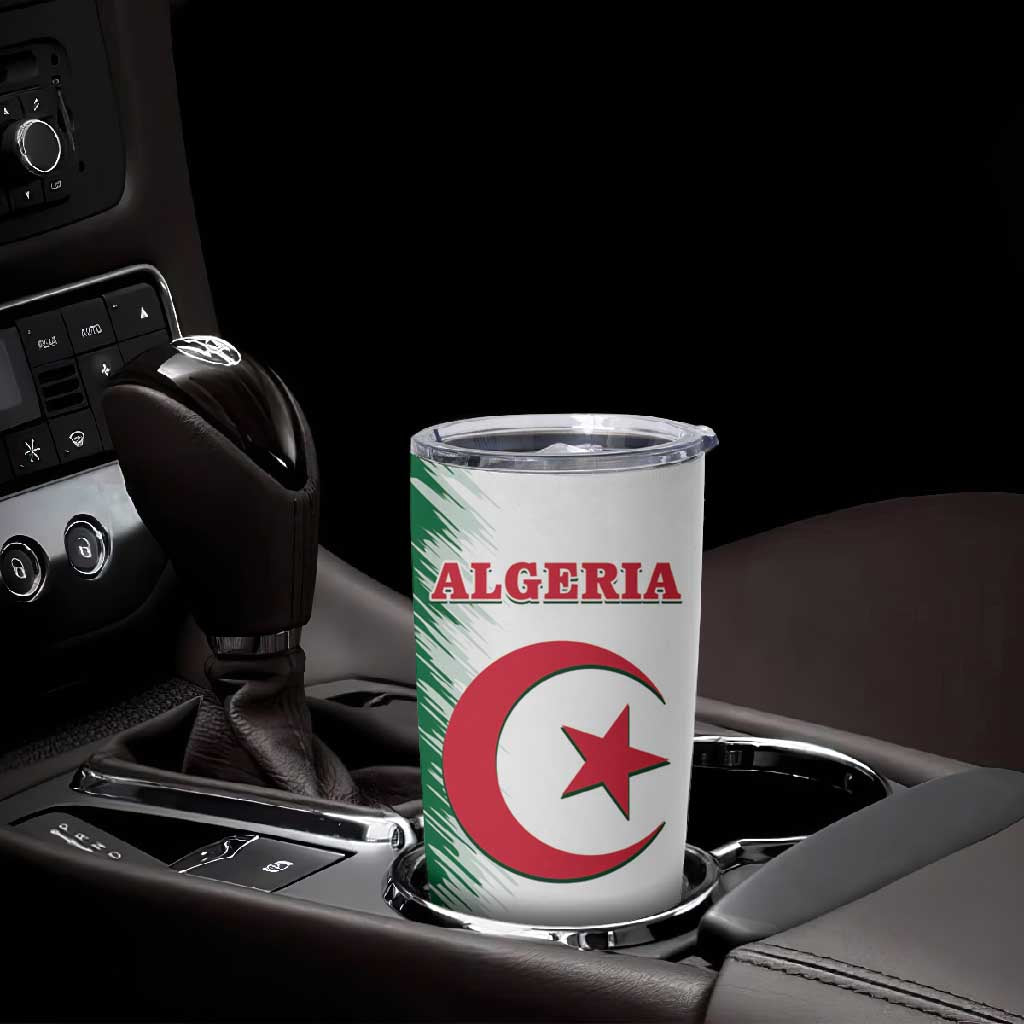 Custom Algeria Football Tumbler Cup Go The Greens
