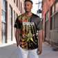 Afro Ghana Independence Day Baseball Jersey Ghanaian 1957 Kente Pattern