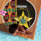 Afro Ghana Independence Day Beach Blanket Ghanaian 1957 Kente Pattern
