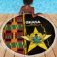 Afro Ghana Independence Day Beach Blanket Ghanaian 1957 Kente Pattern