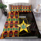 Afro Ghana Independence Day Bedding Set Ghanaian 1957 Kente Pattern