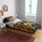 Afro Ghana Independence Day Bedding Set Ghanaian 1957 Kente Pattern