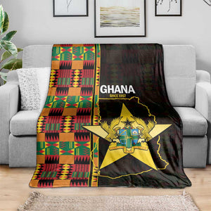 Afro Ghana Independence Day Blanket Ghanaian 1957 Kente Pattern