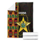 Afro Ghana Independence Day Blanket Ghanaian 1957 Kente Pattern
