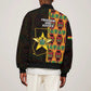 Afro Ghana Independence Day Bomber Jacket Ghanaian 1957 Kente Pattern