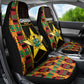 Afro Ghana Independence Day Car Seat Cover Ghanaian 1957 Kente Pattern
