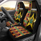 Afro Ghana Independence Day Car Seat Cover Ghanaian 1957 Kente Pattern