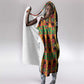 Afro Ghana Independence Day Hooded Blanket Ghanaian 1957 Kente Pattern