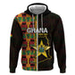 Afro Ghana Independence Day Hoodie Ghanaian 1957 Kente Pattern