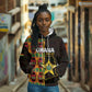Afro Ghana Independence Day Hoodie Ghanaian 1957 Kente Pattern