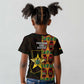 Afro Ghana Independence Day Kid T shirt Ghanaian 1957 Kente Pattern