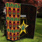 Afro Ghana Independence Day Quilt Ghanaian 1957 Kente Pattern
