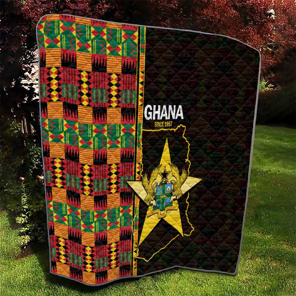 Afro Ghana Independence Day Quilt Ghanaian 1957 Kente Pattern