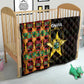 Afro Ghana Independence Day Quilt Ghanaian 1957 Kente Pattern
