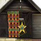 Afro Ghana Independence Day Quilt Ghanaian 1957 Kente Pattern