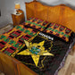 Afro Ghana Independence Day Quilt Bed Set Ghanaian 1957 Kente Pattern