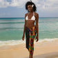 Afro Ghana Independence Day Sarong Ghanaian 1957 Kente Pattern