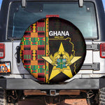 Afro Ghana Independence Day Spare Tire Cover Ghanaian 1957 Kente Pattern