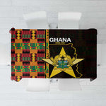 Afro Ghana Independence Day Tablecloth Ghanaian 1957 Kente Pattern