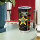 Afro Ghana Independence Day Tumbler Cup Ghanaian 1957 Kente Pattern